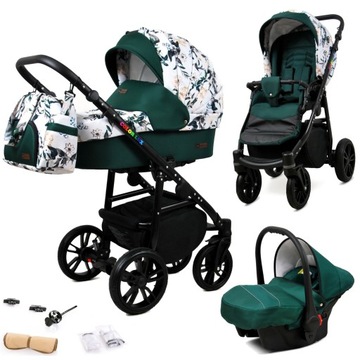 Wózek 3w1 dziecięcy spacerówka BabyLux COLORLUX