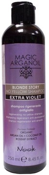 NOOK EXTRA VIOLET NO YELLOW SZAMPON Z DZIKIEJ RÓŻY OLEJEM KOKOSOWYM I ARGAN