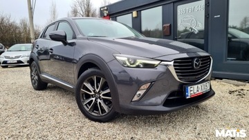 Mazda CX-3 Crossover 2.0 SKY-G 120KM 2015 Mazda CX-3 2.0 BENZ manual Navi Kamera head up bi xenony 100 bezwypadek, zdjęcie 4