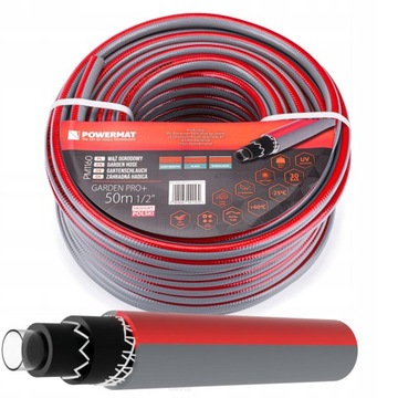 6-СЛОЙНЫЙ НЕСКРУЧИВАЕМЫЙ САДОВЫЙ ШЛАНГ 30 БАР 1/2 ДЮЙМА 50М VARTCO POLISH