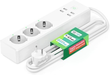 Удлинитель питания Meross 4xUSB
