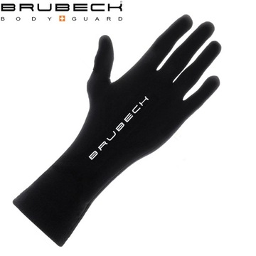 Шерстяные перчатки Merino Brubeck Черный XXL