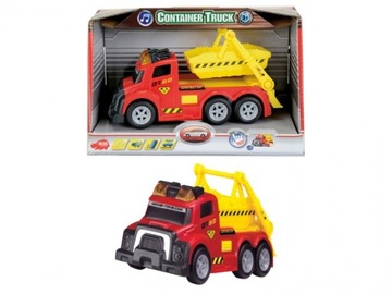 DICKIE MAŁE POJAZDY DUMP TRUCK BUDOWLANY CZERWONY