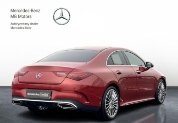 Mercedes CLA C118/X118 Coupe Facelifting 1.3 200 163KM 2025 Mercedes-Benz CLA Salon PL AMG 7G-DCT Ambiente Czujniki Kamera Keyless Nav, zdjęcie 4