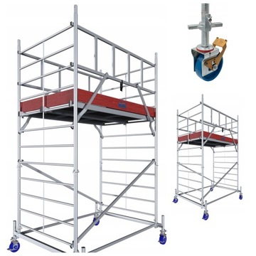 Rusztowanie Aluminiowe Krause Protec XXL 4,30 m