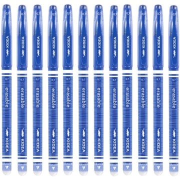 12x Długopis żelowy pióro wymazywalne KIDEA (DWKA)