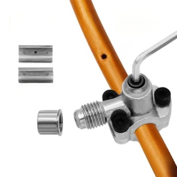 КЛАПАН РЕГУЛЯТОРА ХОЛОДИЛЬНИКА, 2 ШТ. СЕРВИСНЫЙ КЛАПАН ХОЛОДИЛЬНИКА ИЗ ЦИНКОВОГО СПЛАВА