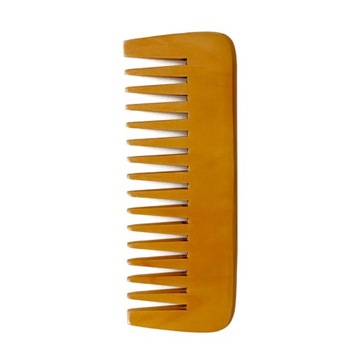 GRZEBIEŃ DO WŁOSÓW KRĘCONYCH DREWNIANY AFRO WOOD