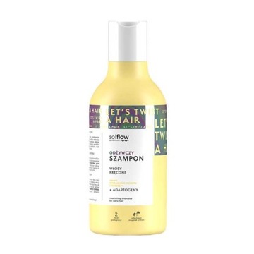 SO!FLOW SZAMPON ODŻYWCZY DO WŁOSÓW KRĘCONYCH 400ml