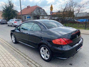Peugeot 307 I Cabrio 2.0 16V 136KM 2004 Peugeot 307 CC CABRIOLET HARDTOP JASNE SKORY GRZANE FOTELE KLIMATYZACJA CZ, zdjęcie 1