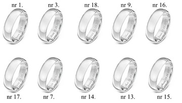 Серебряное обручальное кольцо 925 пробы + ГРАВИРОВКА 5мм OB19 СВАДЬБА