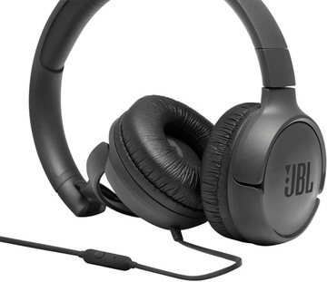 Накладные наушники JBL Tune 500 Черный микрофон