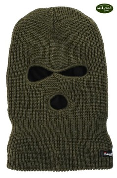 ЗИМНИЙ УТЕПЛЕННЫЙ БАЛАВАЛАВА 3М Тинсулейт - Оливковый
