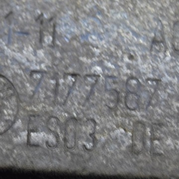 BMW 7 F01 F02 F03 F04 2012 LEVÝ STRANA PANT SPODNÍ DVEŘE ZADNÍCH