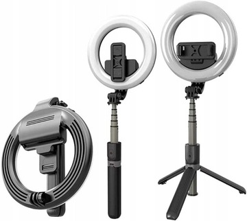 Светодиодный штатив-лампа Штатив для телефона Кольцо для селфи-палки Светодиодный штатив