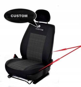 Чехлы FORD TRANSIT & CUSTOM 2012+