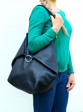 Кожаная сумка Сумка-шоппер 2в1 из натуральной кожи