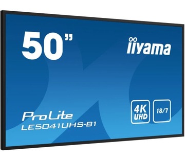 Monitor iiyama 50' IPS 4K 18/7 Digital Signage 3xH