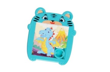 Puzzle dla Małych Odkrywców - przesuwne dinozaury mini mix wzorów