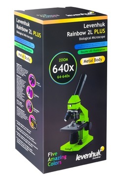 Оптический учебный микроскоп 2L PLUS/640x