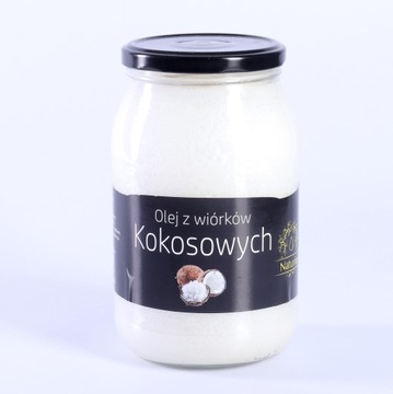 OLEJ KOKOSOWY z wiórków VIRGIN 900ml od PRODUCENTA