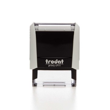 TRODAT PRINTY STAMP 4911 БЕЛЫЙ + ДИЗАЙН ЛАСТИКА