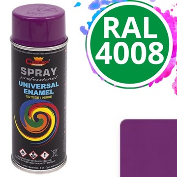 Farba uniwersalna Spray Champion 400 ml RAL 4008
