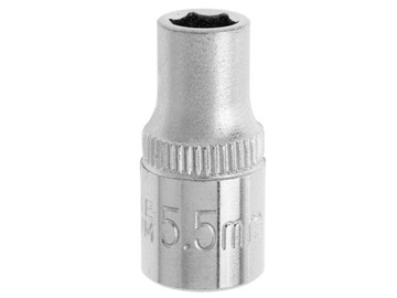 NASADKA SZEŚCIOKĄTNA 5,5 MM NA 1/4