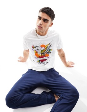 ED HARDY XL KOMPLET PIŻAMA BAWEŁNIANA J20674