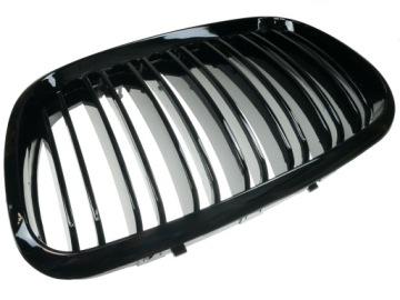 Черная глянцевая глухая решетка радиатора для инструментов BMWX5 E70 X6 E71