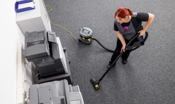 Odkurzacz CICHY do biura hotelu Karcher T11/1 HEPA
