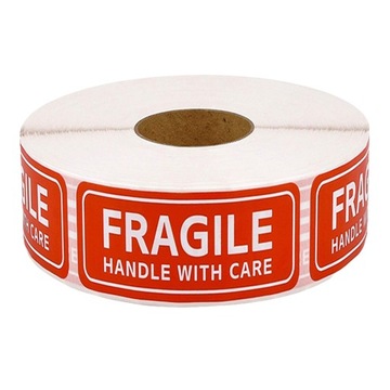 Наклейка-этикетка Fragile Tapes для принтера 150 шт.