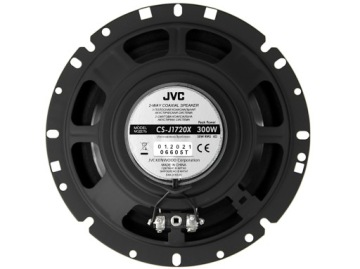 4 GŁOŚNIKI JVC CSJ-1720X 165MM DO VW POLO 4 VAG PRZÓD + TYŁ / ADAPTERY