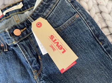 LEVI'S | SPODNIE JEANSY 711 SKINNY| R. 23/32