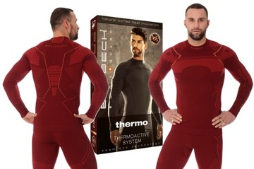 Koszulka termoaktywna MĘSKA Brubeck Thermo ZIMOWA NARCIARSKA ODDYCHAJĄCA