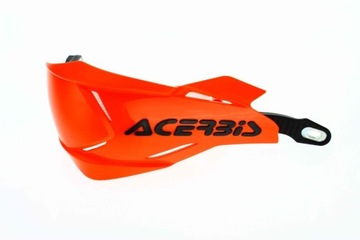 Поручни Acerbis X — заводские, с алюминиевым сердечником, черные помпонные ограждения