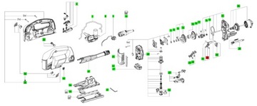 Ролик для лобзика Festool PS PSB PSC PSBC 420