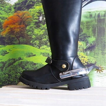 Oficerki jeździeckie LSH8866 Kowbojskie buty kowbojskie w stylu zachodnim