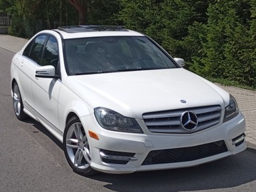 Mercedes Klasa C W205 2013 Automat Biała Perła Skóra Kamera Pakiet AMG Lift, zdjęcie 18