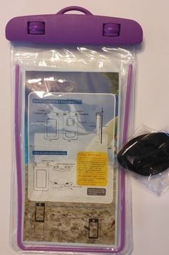 Etui Wodoodporne Pokrowiec Telefon Smartfon Smycz