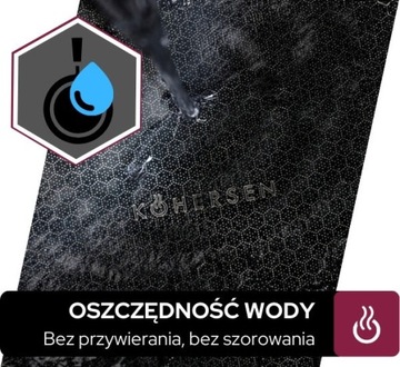 Zestaw Garnków i Patelni INDUKCJA Kohersen Nieprzywierające 3 szt