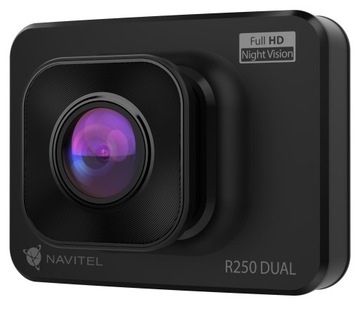 Видеорегистратор NAVITEL R250 DUAL, передняя задняя камера + карта 64ГБ