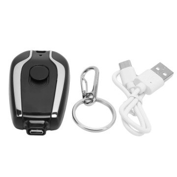ЗАРЯДНОЕ УСТРОЙСТВО POWERBANK ТИПА C, ЧЕРНОЕ, 1500 мАч