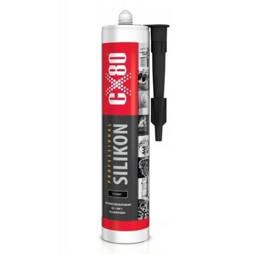 CX80 SILIKON PROFESSIONAL CZARNY 310 ML
