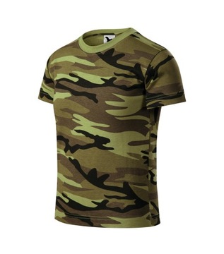 Koszulka dziecięca MORO 110 cm/4lata MALFINI 149 CAMOUFLAGE 100% bawełna