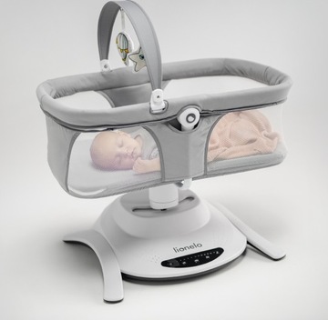 LIONELO Bella Set 2в1 Шезлонг Серый Бетон