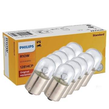 Żarówki Philips R10W BA15s 12V 10W 10 szt.