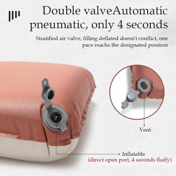 Надувная губчатая подушка для кемпинга на открытом воздухе 3D