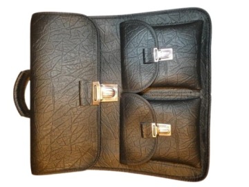 Сумка RETRO VINTAGE, классическая сумка BRIEFCASE в стиле школьной сумки.