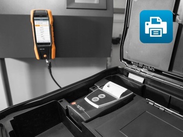 АНАЛИЗАТОР ВЫХЛОПНЫХ ГАЗОВ TESTO 300 С СЕНСОРНЫМ ПРИНТЕРОМ CO